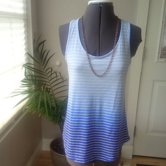 Forever 21 Ombre Striped Tank - Picture 2 of 8